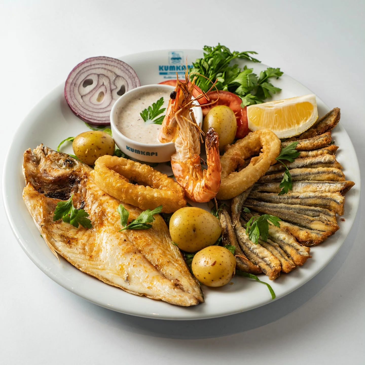 Fischplatte im Kumkapi Hannover